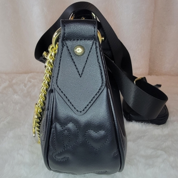 NWT Juicy Couture Black Crossbody - Picture 5 of 10